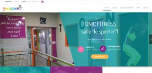 Site internet Tonic Fitness